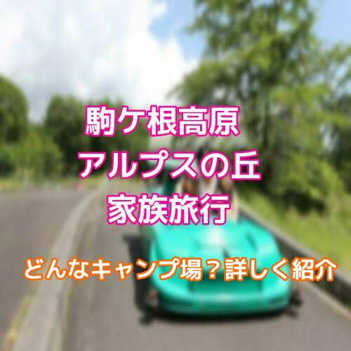 駒ケ根高原 アルプスの丘 家族旅行村のテントサイトやケビン 予約方法をご紹介